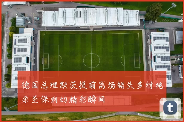 德国总理默茨提前离场错失多特绝杀圣保利的精彩瞬间